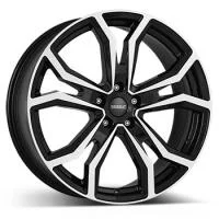 Dezent TV DARK BLACK/POLISHED 8 x 18 / 5 x 108 ET45 CB63.4