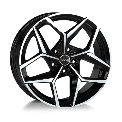 Avus AC-523 42 BP könnyűfém kerékt. 7.5 x 18 / 5 x 108 ET42 CB73.1 Fekete polír