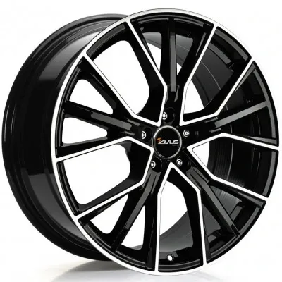 Avus AF18 BP 9.5 x 21 / 5 x 112 ET25 CB66.45 Fekete polír