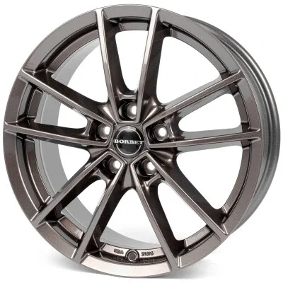 Borbet W 43 MA könnyűfém kerékt. 6 x 15 / 5 x 108 ET43 CB72.6 Antracit