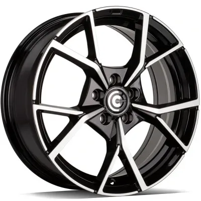 Carbonado Predator 38 BP könnyűfém kerékt. 6.5 x 15 / 5 x 100 ET38 CB57.1 Fekete polír