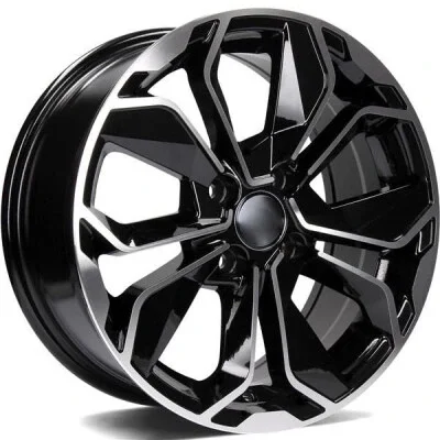 Kormetal DY177 40 BP könnyűfém kerékt. 7.5 x 17 / 5 x 114.3 ET40 CB66.1 Fekete polír