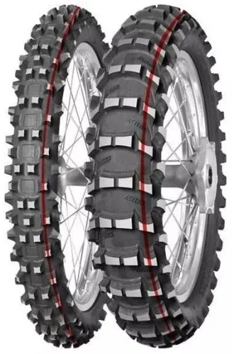 Mitas 70/100 - 19 TERRA FORCE- MX SM [42] M TT F (czerwony i 42M