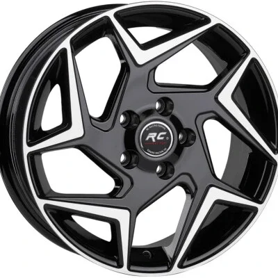 Rc racing RC-151 35 BP könnyűfém kerékt. 6.5 x 16 / 5 x 108 ET35 CB63.4 Fekete polír