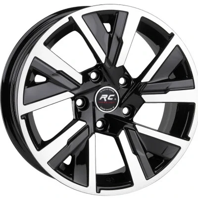 Rc racing RC-238 20 BP könnyűfém kerékt. 6.5 x 15 / 4 x 108 ET20 CB65.1 Fekete polír