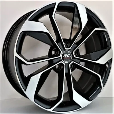 Rc racing RC-323 45 BP könnyűfém kerékt. 7.5 x 18 / 5 x 114.3 ET45 CB66.1 Fekete polír