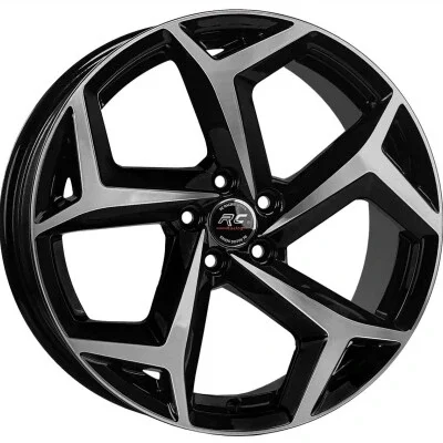 Rc racing RC-352 44 BP könnyűfém kerékt. 8 x 18 / 5 x 112 ET44 CB57.1 Fekete polír