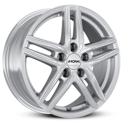 Ronal 5x112 19x8 ET55 R65 Sil 66.5