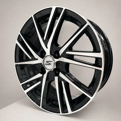 Silverline Winnfield 40 BP könnyűfém kerékt. 6 x 16 / 4 x 100 ET40 CB60.1 Fekete polír